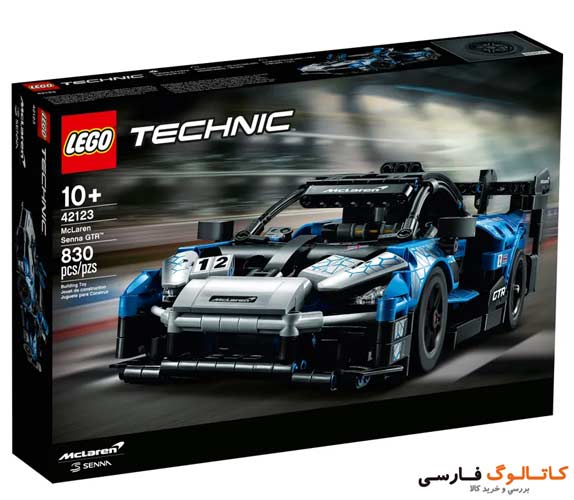 لگو-42123-تکنیک-مک-لارن-سینا--عکس جعبه--Lego-42123-technic