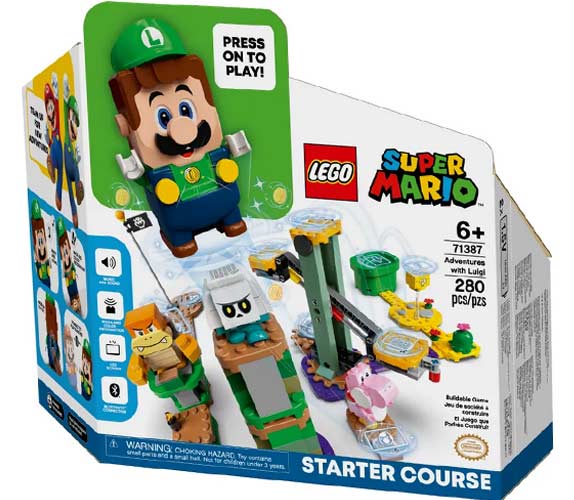 لگو-71387-لوییجی-استارتر-Lego-71387-Luigi-Starter-Course