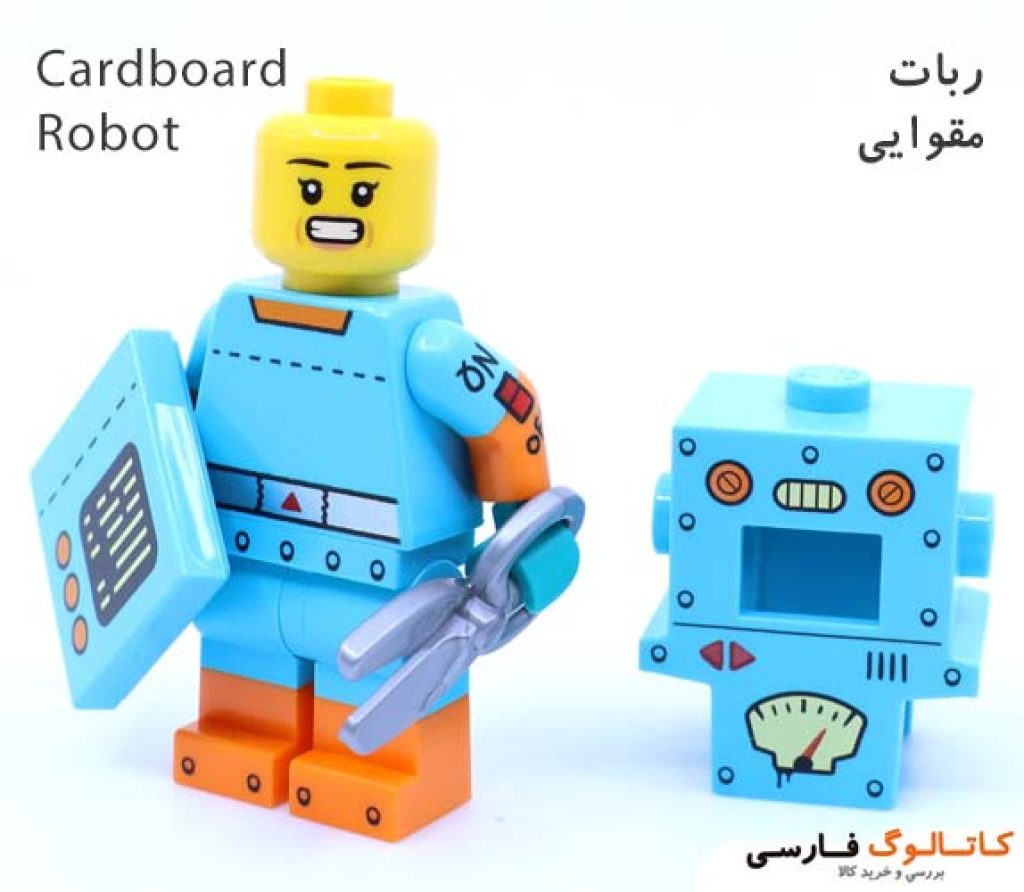 Cardboard-Robot-ربات-مقوایی-مینی-فیگور-سری-23
