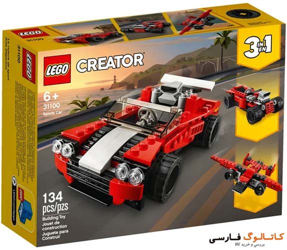 لگو 31100 کریتور ماشین مسابقه ای - Lego 31100 Sports Car