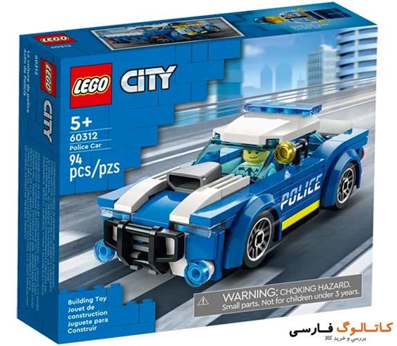 لگو 60312 ماشین پلیس - Lego 60312 Police Car