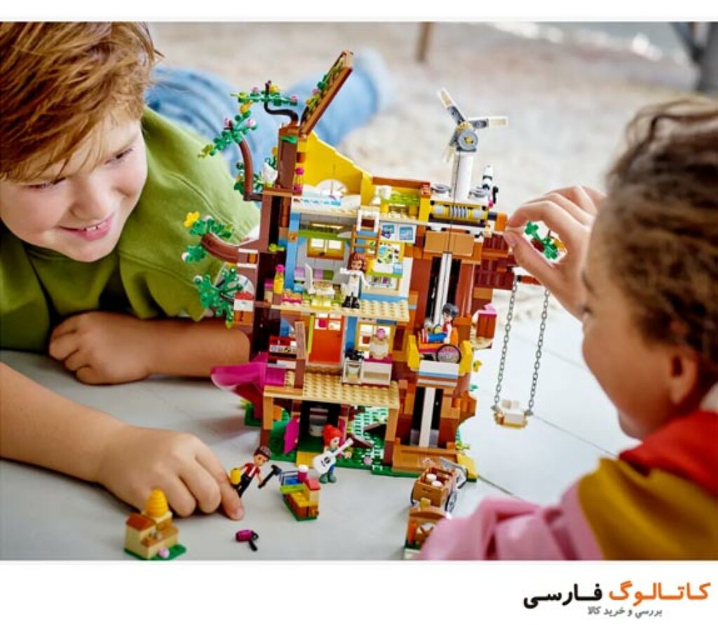 لگو 41703 خونه درختی فرندز Friendship Tree House | کاتالوگ فارسی