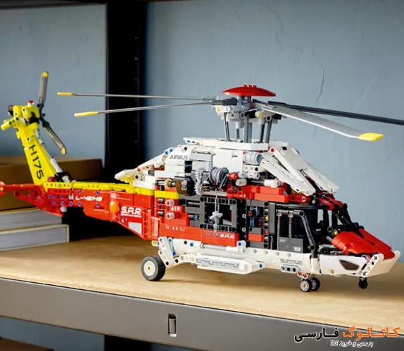 لگو-42145-تکنیک-هلیکوپتر-ایباس--به-عنوان-دکوری