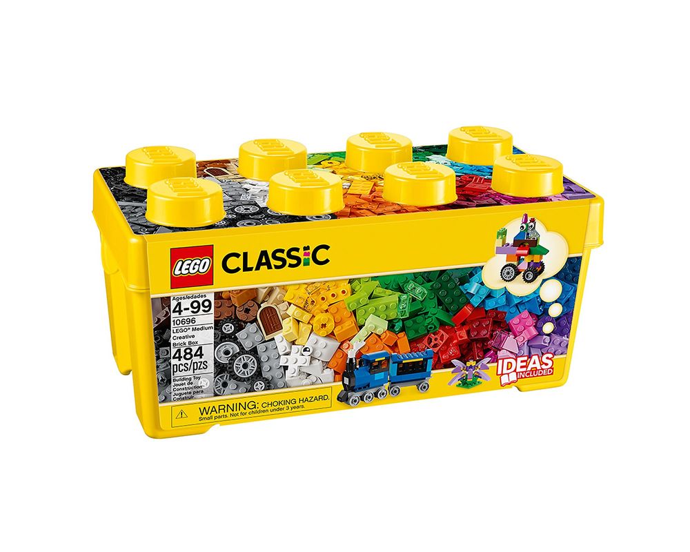 لگو کلاسیک کد 10696 کلاسیک متوسط جلوی جعبه پلاستیکی