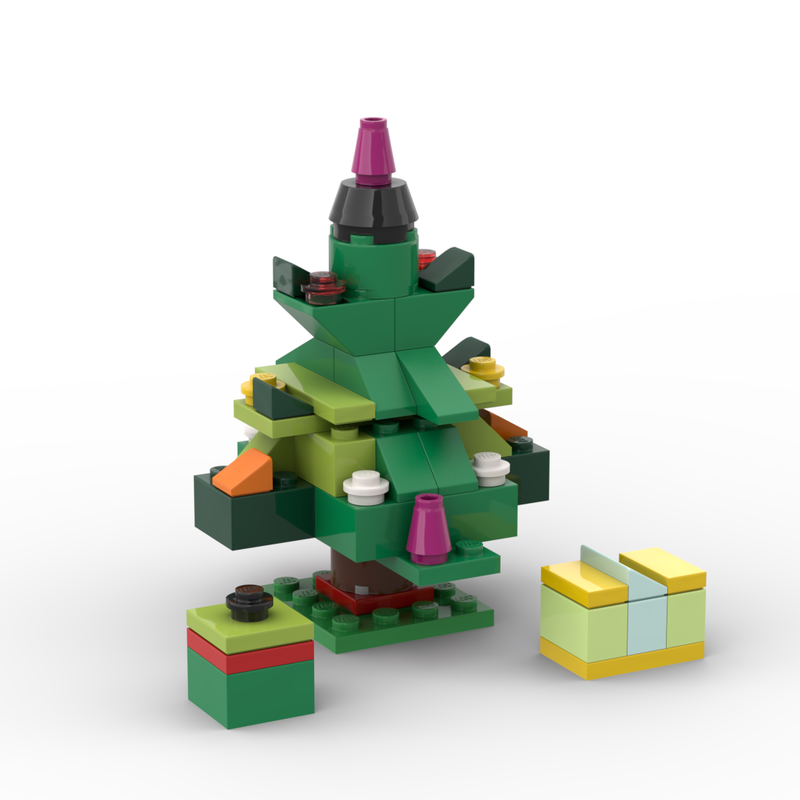 لگو کلاسیک کد 10696 کلاسیک متوسط مدل 28 درخت کریسمس