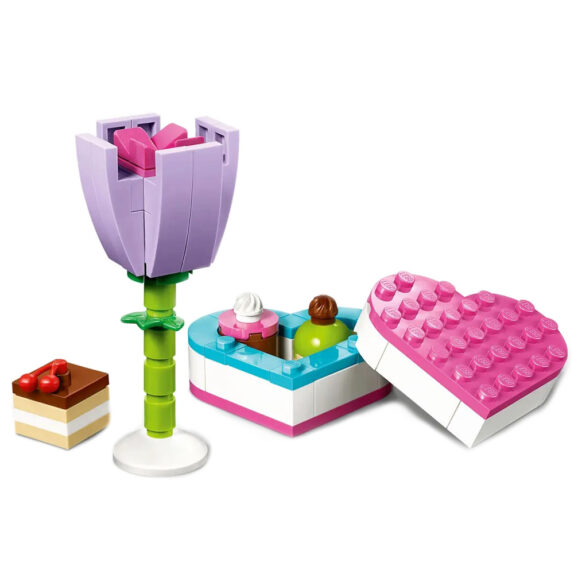 لگو سری فرندز مدل گل و جعبه شکلات کد 30411